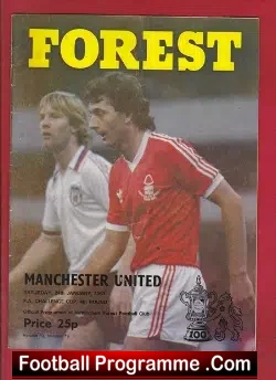 Nottingham Forest v Manchester United 1981 – FAC