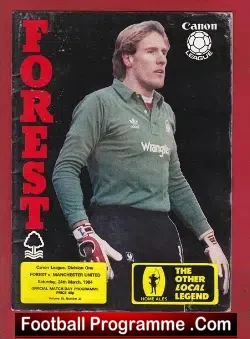 Nottingham Forest v Manchester United 1984 – Postponed Match