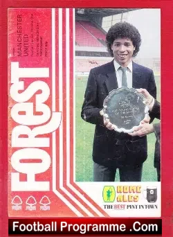 Nottingham Forest v Manchester United 1986