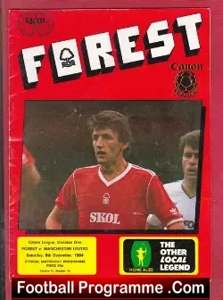 Nottingham Forest v Manchester United 1984 – Man Utd