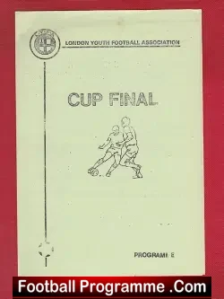 Senrab v Riverside 1980s – Youth Cup Final