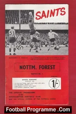 Southampton v Nottingham Forest 1967