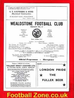 Wealdstone v Uganda 1956 - Africa