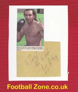 Boxing – Gregg Scott Briggs Boxer Signed Picture
