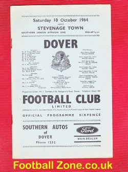 Dover v Stevenage Town 1964