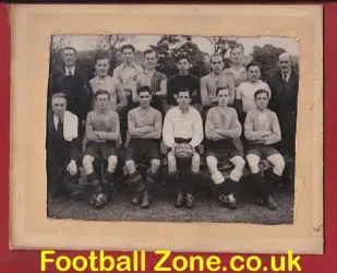 Staffordshire Football Team Club Squad Photograph 1944