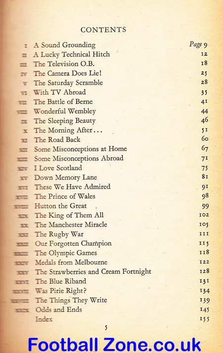Sports Special Kenneth Wolstenholme Sportsman Book – 1958