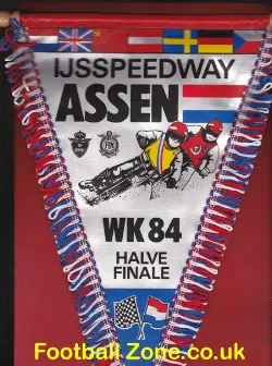Holland Assen Speedway Pennant 1984