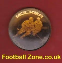 Ice Hockey Badge World Ice Hockey Championship Russia 1973