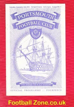 Portsmouth v Newport County 1961