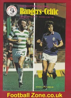 Glasgow Rangers v Glasgow Celtic 1980 - League Cup Final