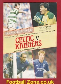 Glasgow Rangers v Glasgow Celtic 1989 - League Cup Final