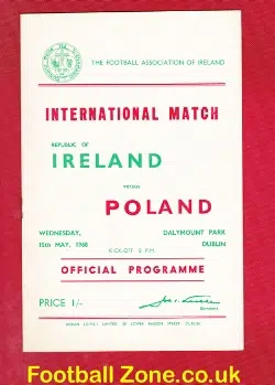 Ireland v Poland 1968