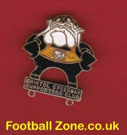 Bristol Speedway Badge Supporters Club 1940s