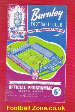 Burnley v Hamburg 1961 – Germany