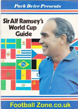 Alf Ramsey World Cup Guide Book 1970