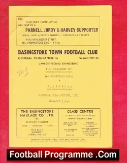 Basingstoke Town v Salisbury 1971