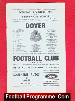 Dover v Stevenage Town 1964
