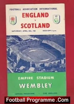 England v Scotland 1961 – Twelve Goals Scored