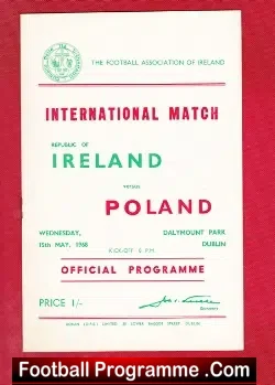 Ireland v Poland 1968