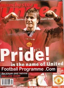 Manchester United Magazine 1997 - football memorabilia
