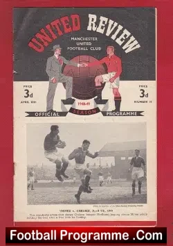 Manchester United v Bolton Wanderers 1949