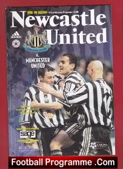 Newcastle United v Manchester United 1999 – Treble Season