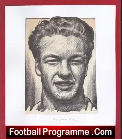 Sunderland Billy Bingham Autograph Signed Picture 1950s - football memorabilia
