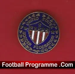 United States Soccer Federation Football Badge - football memorabilia