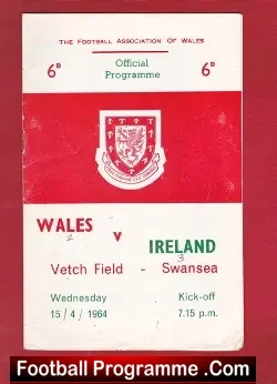 Wales v Northern Ireland 1964 – George Best First International Match