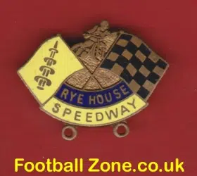 Rye House Rockets Speedway Badge 1960s