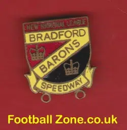 Bradford Barons Speedway Badge 1960s