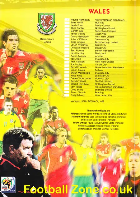 Wales v Russia 2009