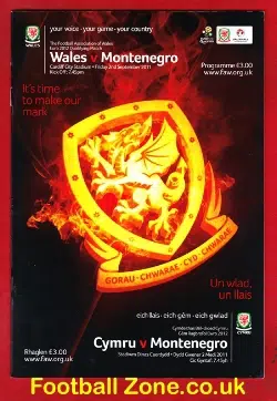 Wales v Montenegro 2011