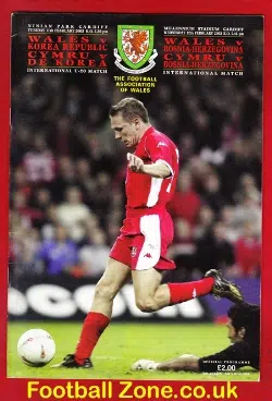 Wales v Korea 2003 - Plus Newspaper Article