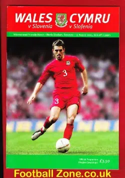 Wales v Slovinia 2005