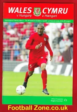Wales v Hungary 2005