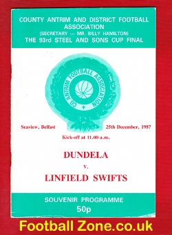 Dundela v Linfield 1987 – Irish Cup Final
