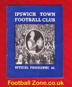 Ipswich Town v West Ham United 1961 - Ipswich Champions