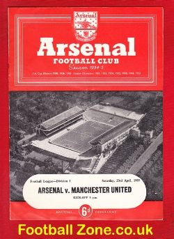 Arsenal v Manchester United 1955