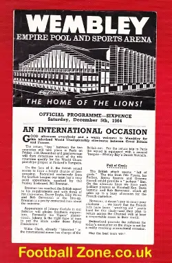 Great Britain Ice Hockey v France 1964