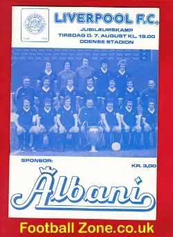 Fyns Boldspil v Liverpool 1979 - Denmark