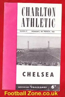 Charlton Athletic v Chelsea 1963
