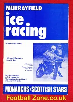 Edinburgh Speedway v Scottish Stars 1972 – ICE Racing