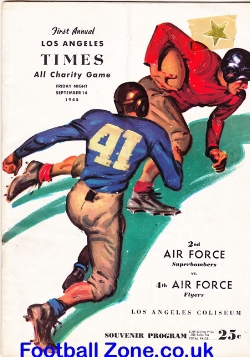 2nd Air Force v 4th Air Force 1945 – LA – American Football