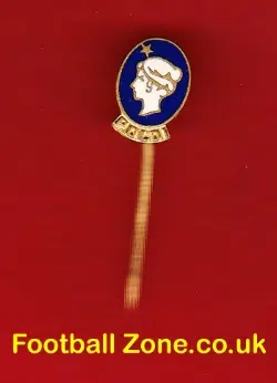 Ice Hockey Pin Badge Czechoslovakia Czech 1950s