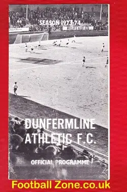Dunfermline Athletic v Glasgow Celtic 1973
