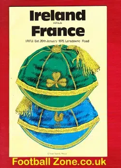 Ireland Rugby v France 1979