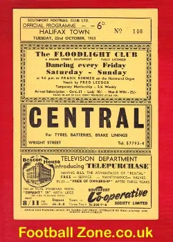 Southport v Halifax 1963