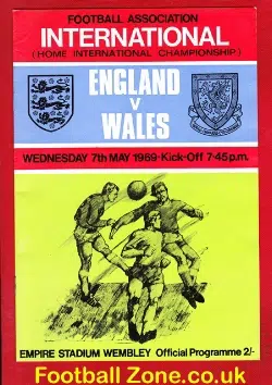 England v Wales 1969